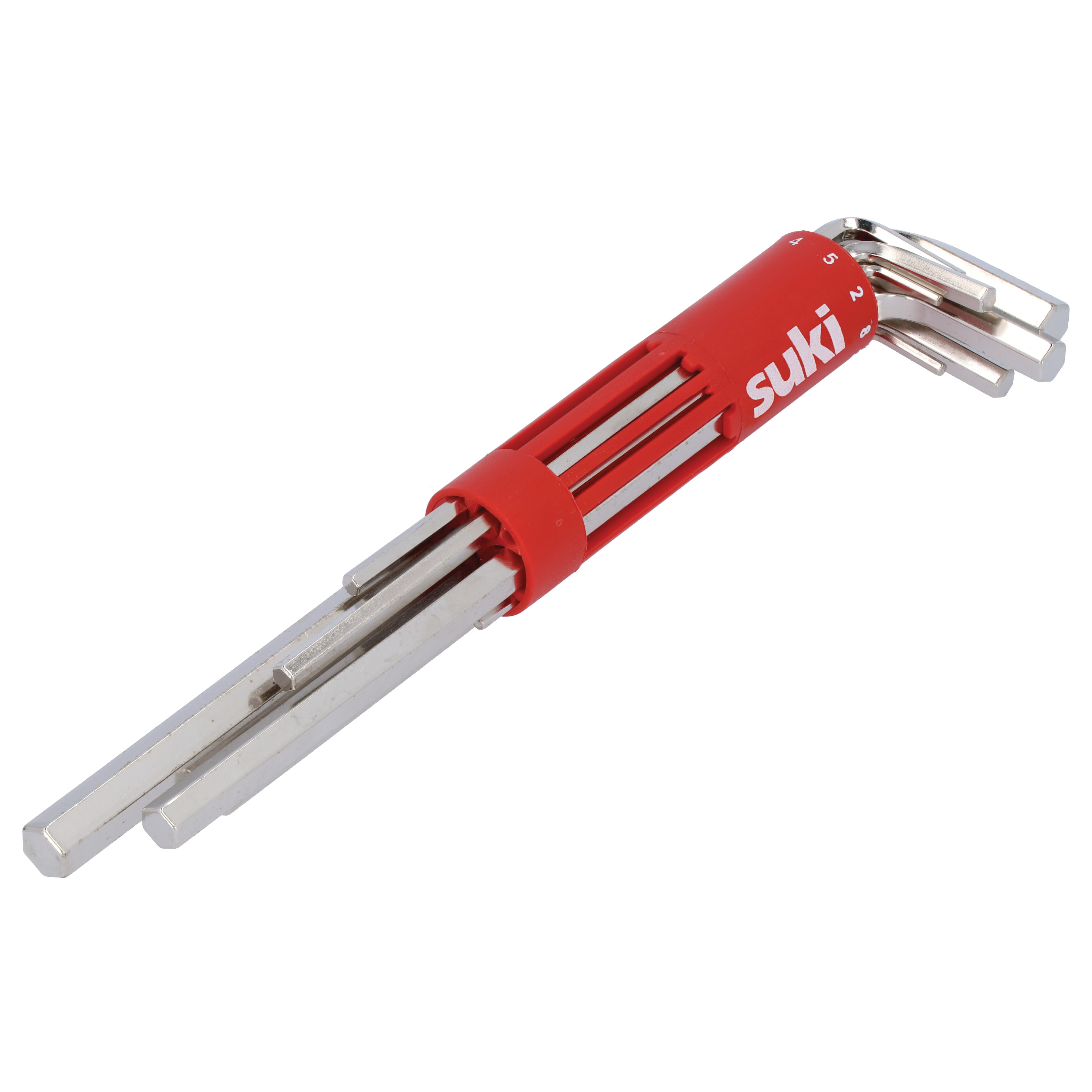 ISK-Stiftschlüssel Satz 8 teilig, 2-10mm, T-Griff - suki