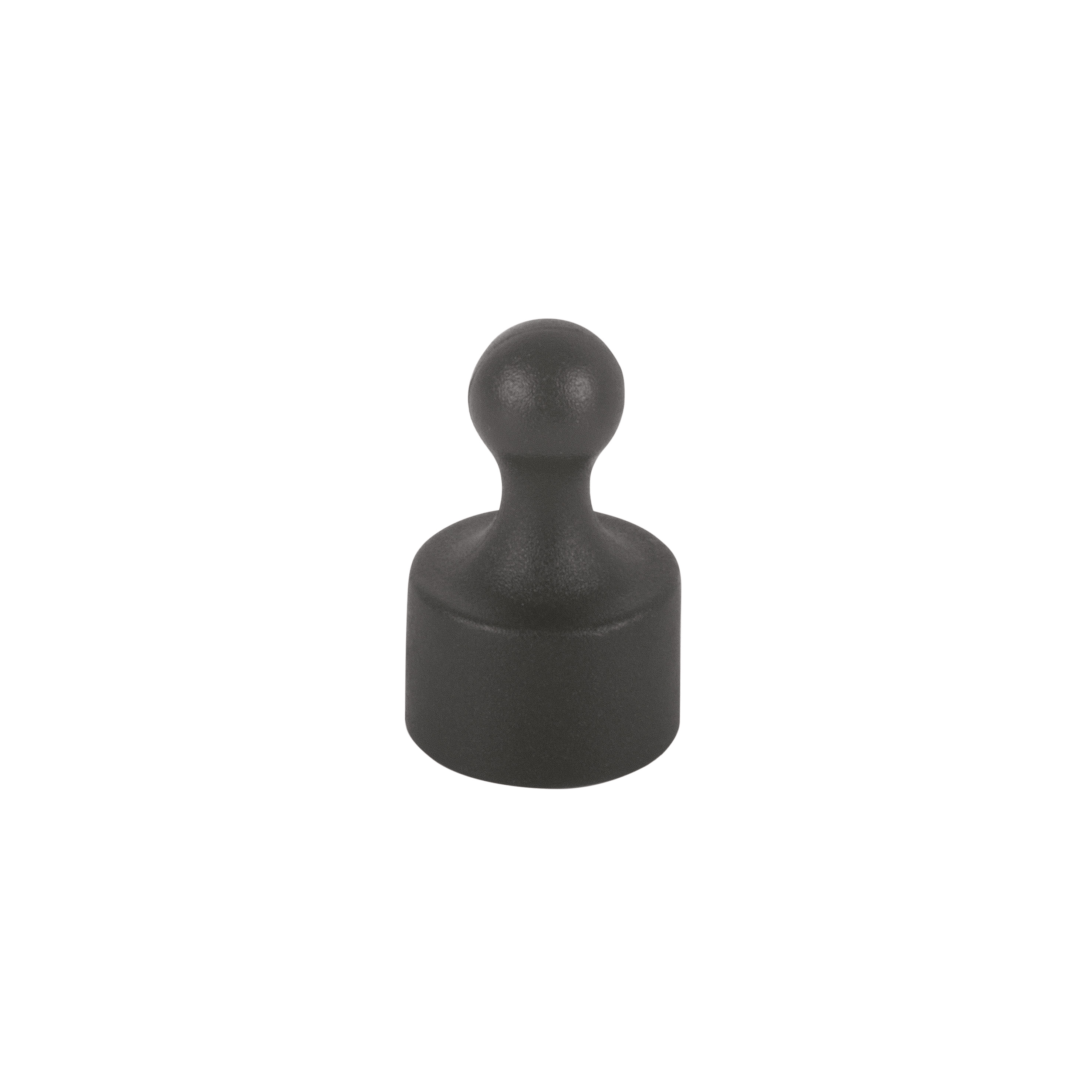 Magnetkegel Neodym schwarz 12mm H20mm 4Stück
