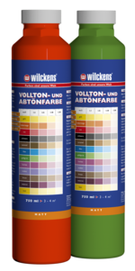 Wilckens Vollton- und Abtönfarbe, Schwarz, matt