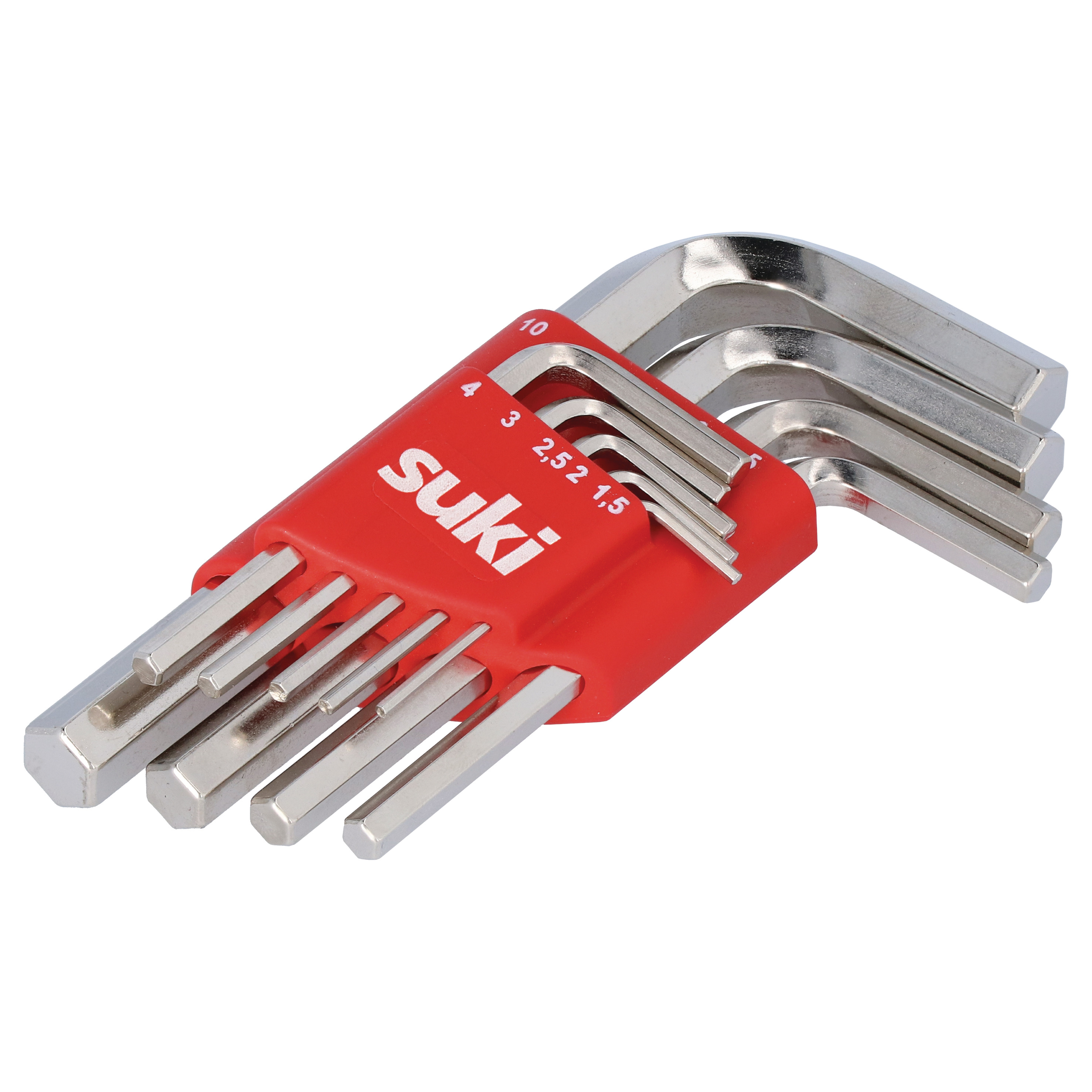 ISK-Stiftschlüssel Satz 9 teilig, 1,5-10mm - suki