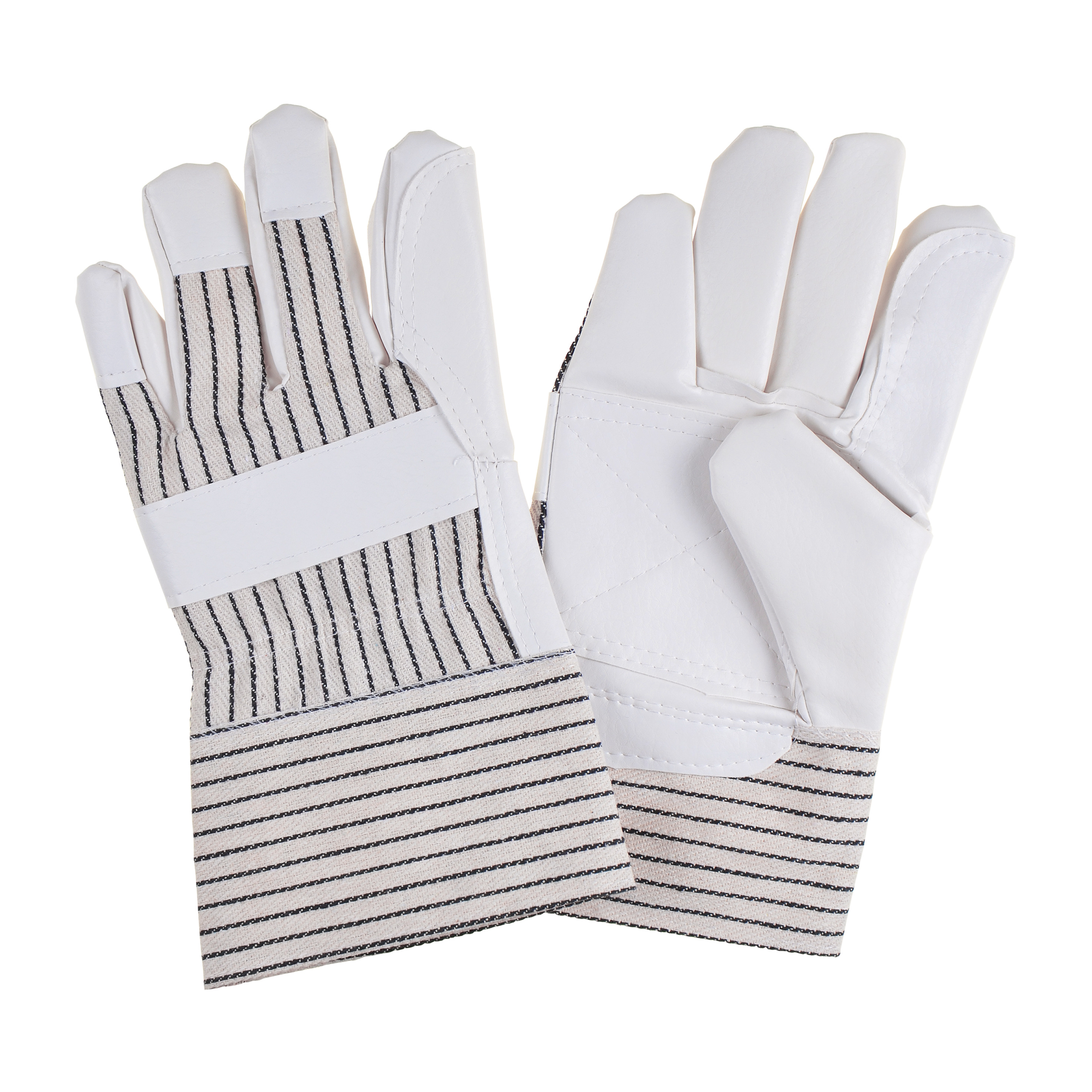 Handschuhe, KU-Leder, Doppelnähte, Gr.  8 - suki