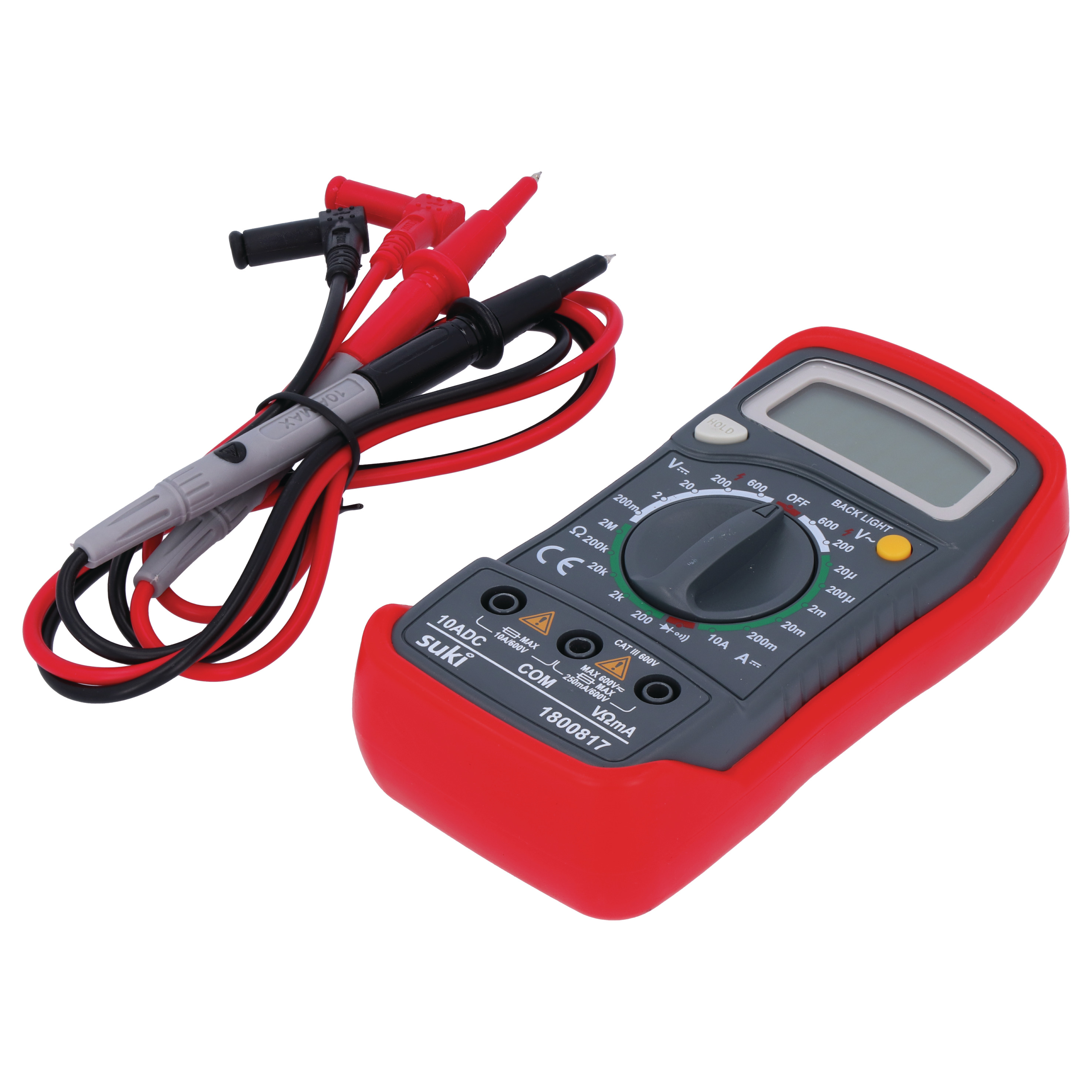 Digitaler Multimeter 0-600V - suki