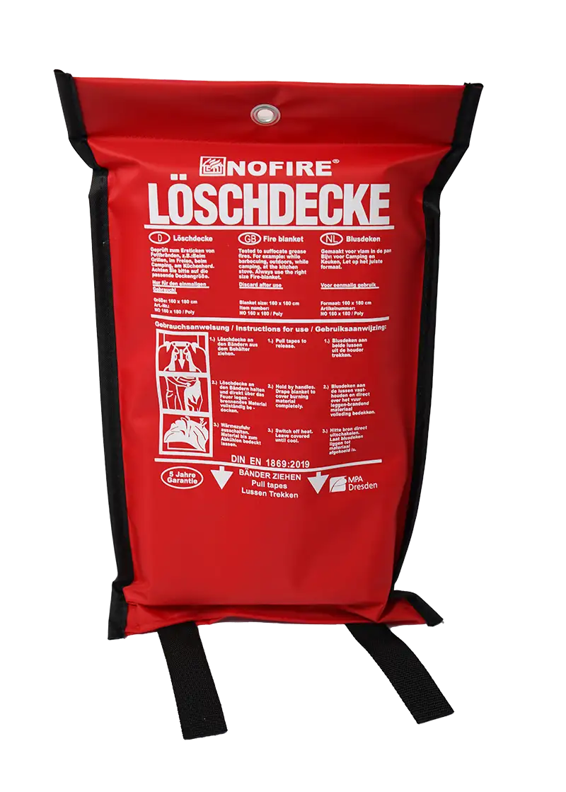 Löschdecke 160x180/Poly