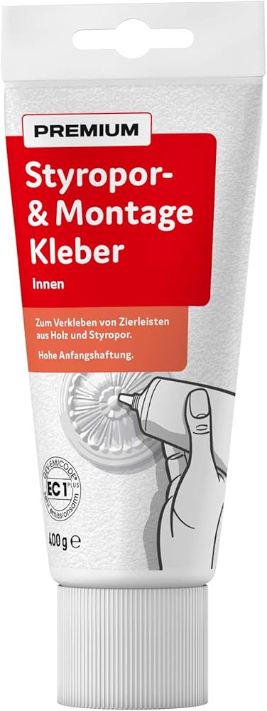 Wilckens Premium Styropor & Montagekleber Weiss Innen