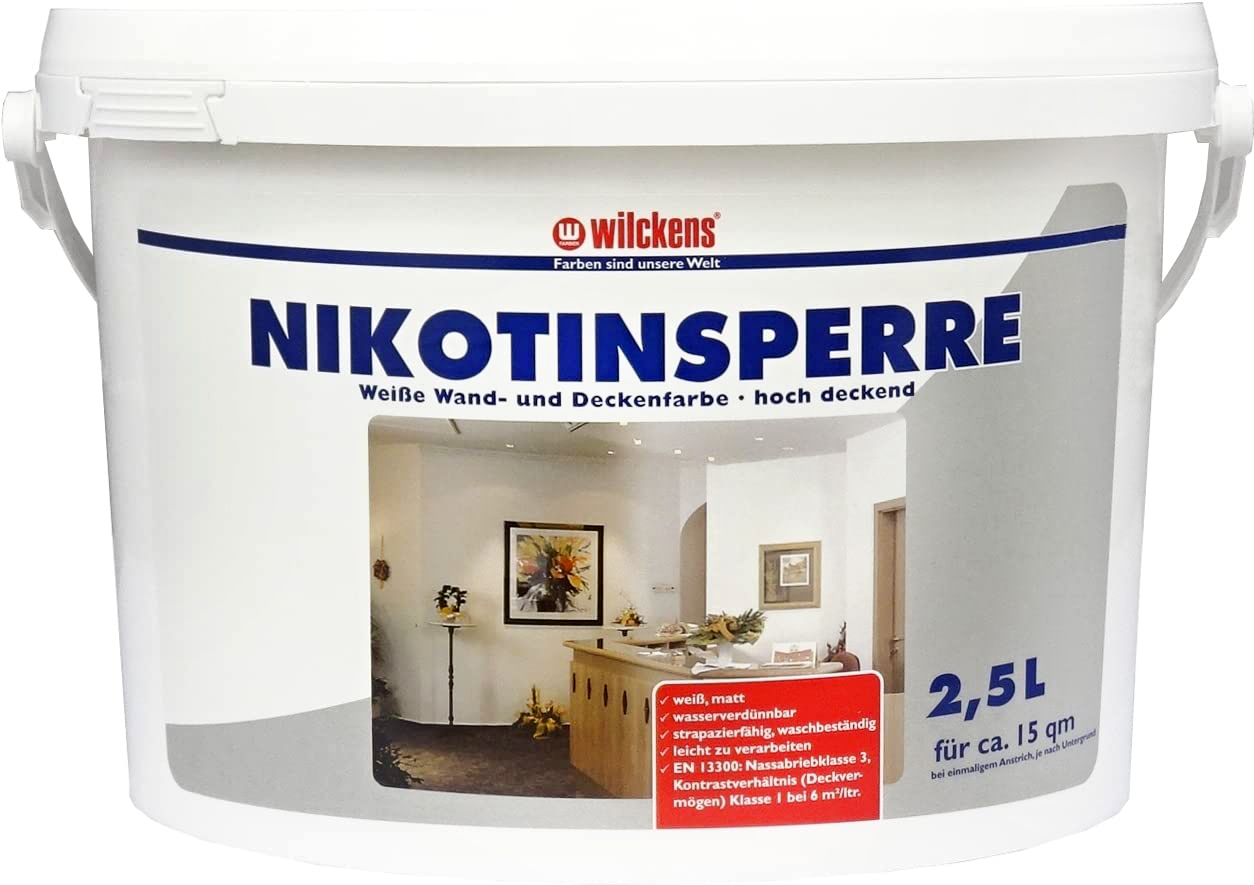 Wilckens Nikotinsperre, Weiß, matt 2,5l