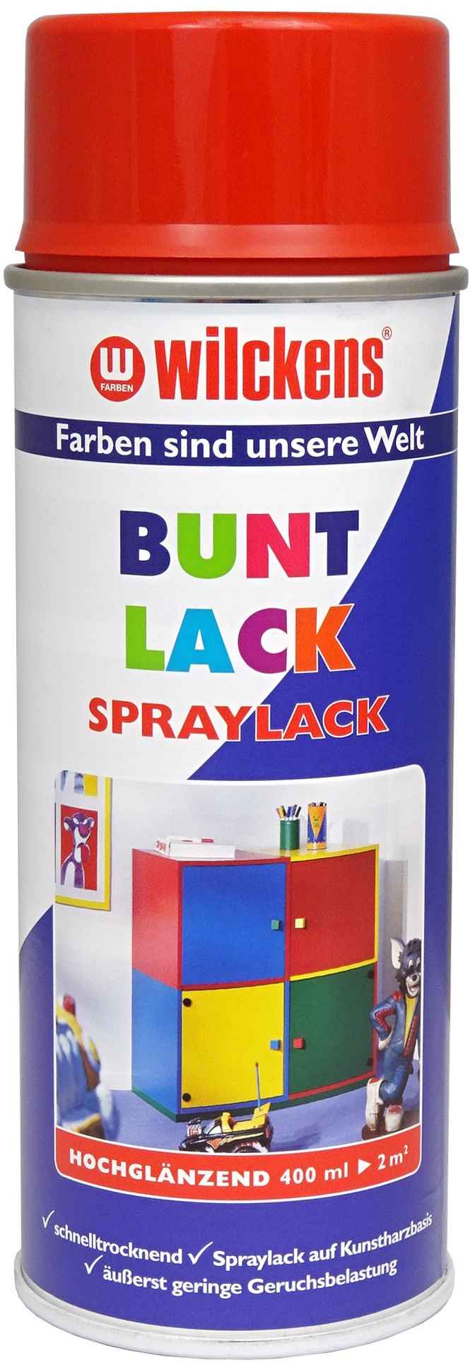 Wilckens Buntlack Spray hochglänzend 400 ml